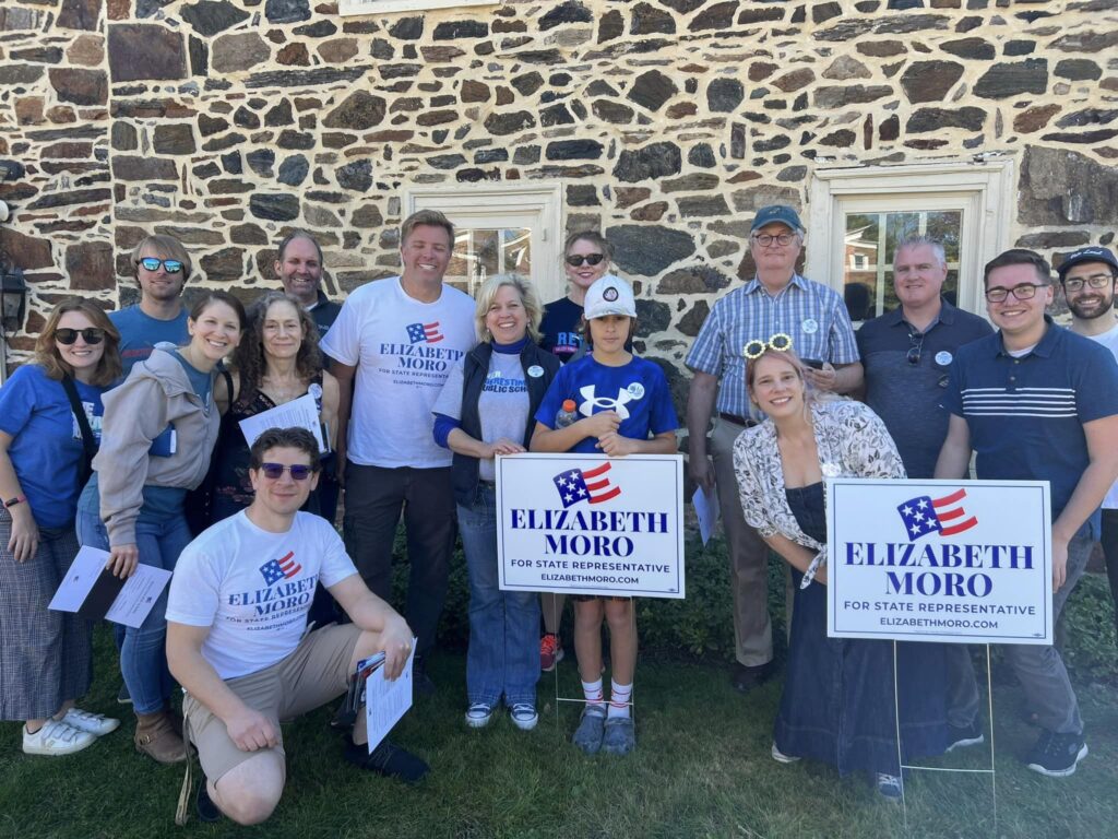 Secular Dems Canvass for Elizabeth Moro (PA HD160) in 2024